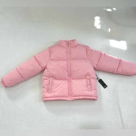 Forever 21 pink puffer coat new with tags - Picture 2 of 5